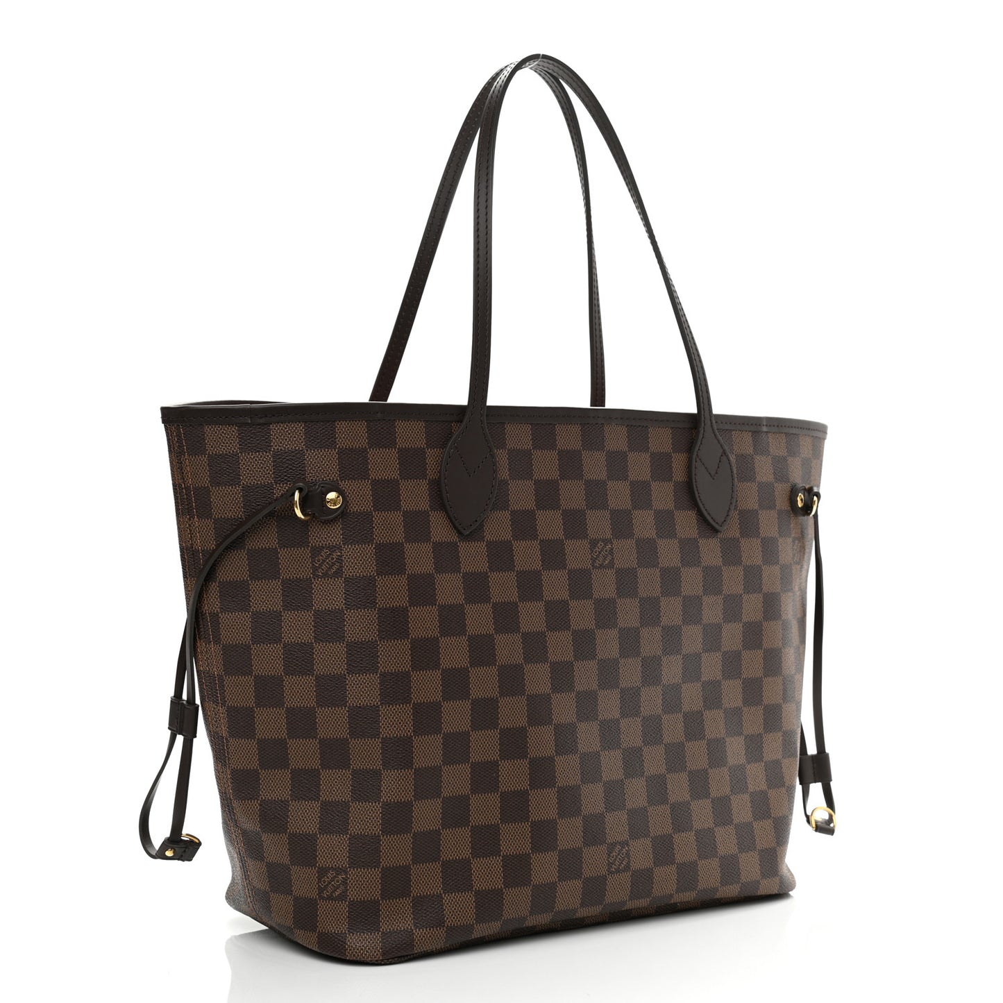 Damier Ebene Neo Neverfull MM Rose Ballerine