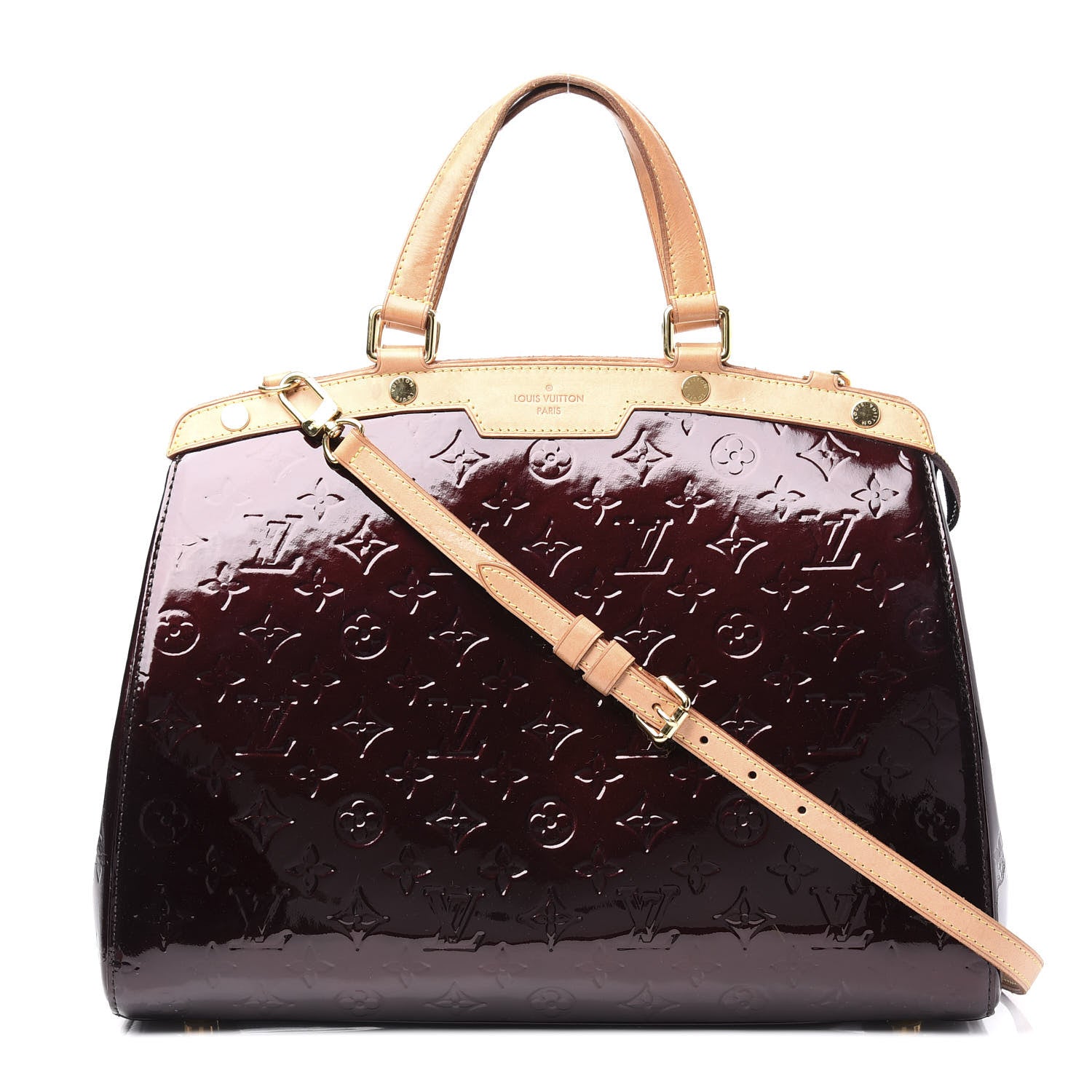 Louis Vuitton Vernis Brea GM Amarante 1 of 10