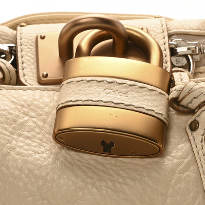 Chloe Calfskin Medium Paddington Satchel Ivory 7 of 9