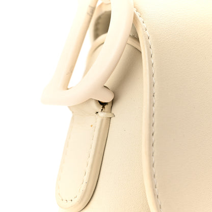 Christian Dior Ultra Matte Calfskin Saddle Bag Off White 11 of 11