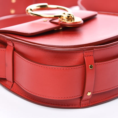 Chloe Calfskin Small Tess Bag Plaid Red 8 of 11
