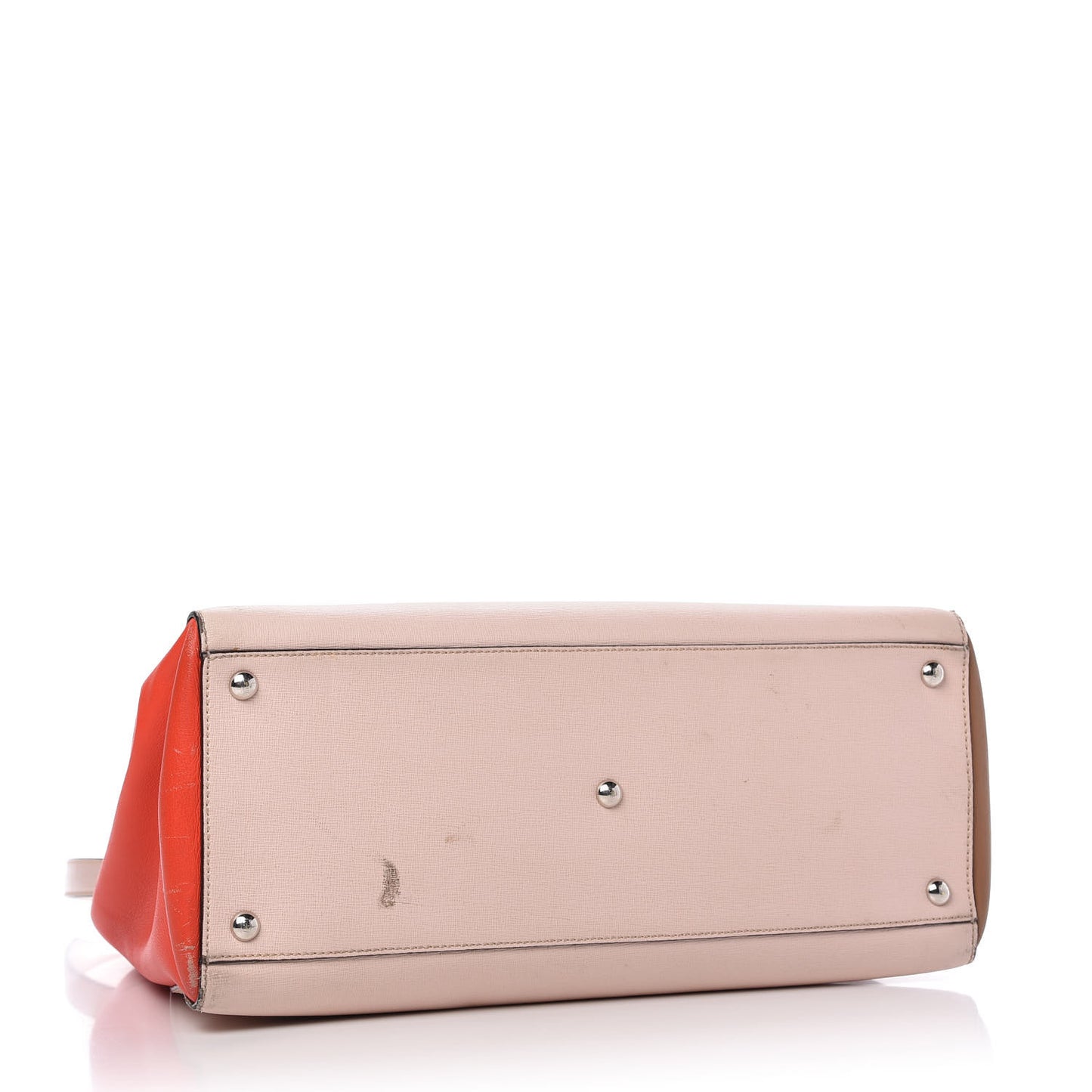 Vitello Elite Colorblock Regular 2Jours Tote Rosa Plaster Orzo Papavero