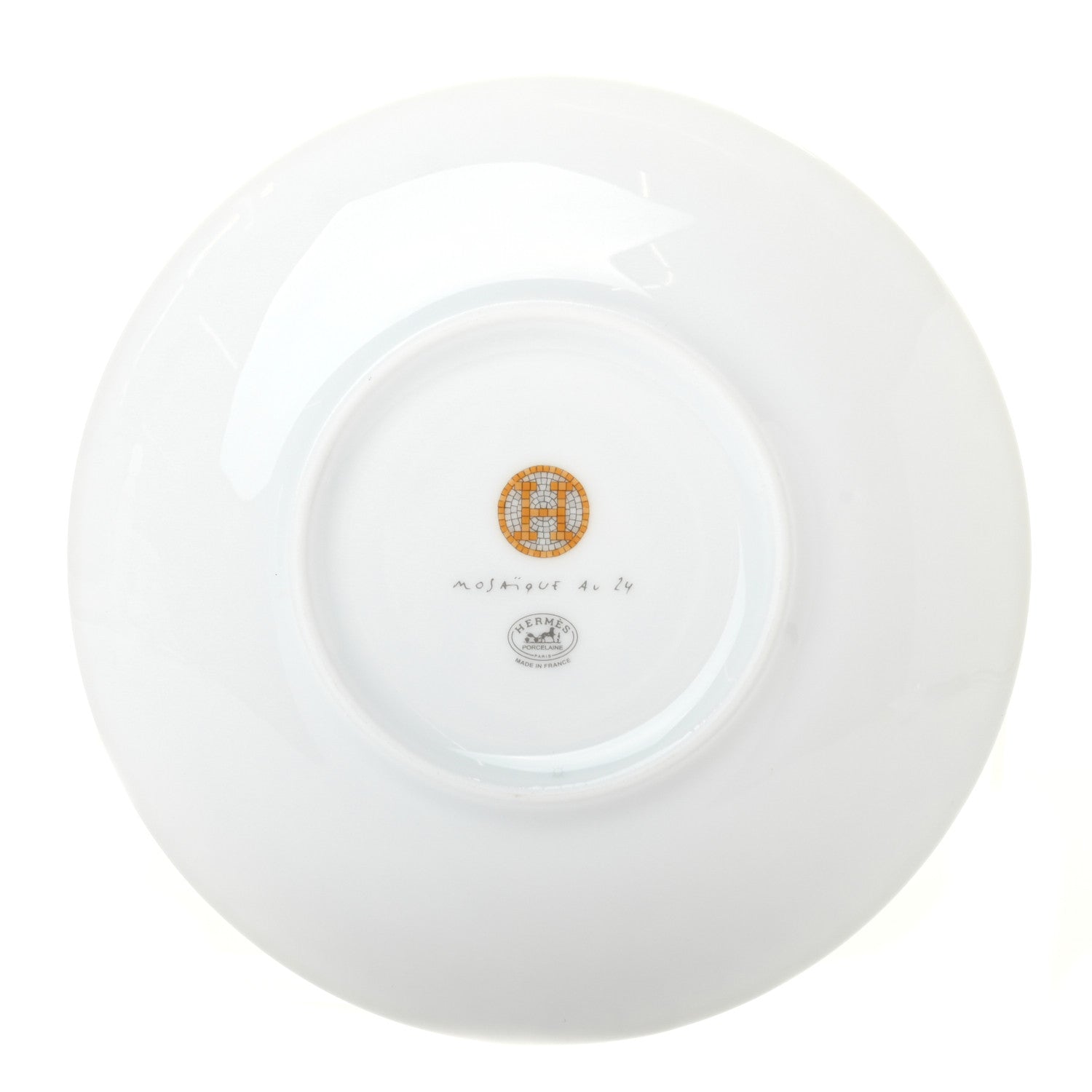 Hermes Porcelain Mosaique Au 24 Bread And Butter Plate 2 of 5