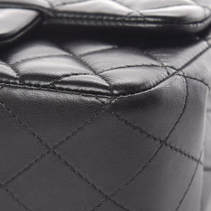 Chanel Lambskin Quilted Mini Square Flap Black 10 of 15