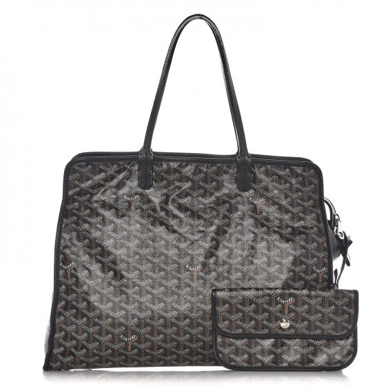Goyardine Sac Hardy Pet Carrier PM Black