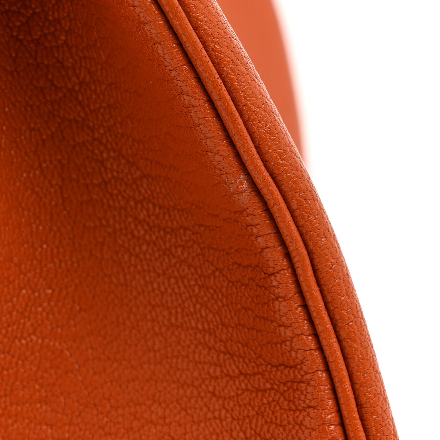 Chevre de Coromandel Birkin 35 Potiron