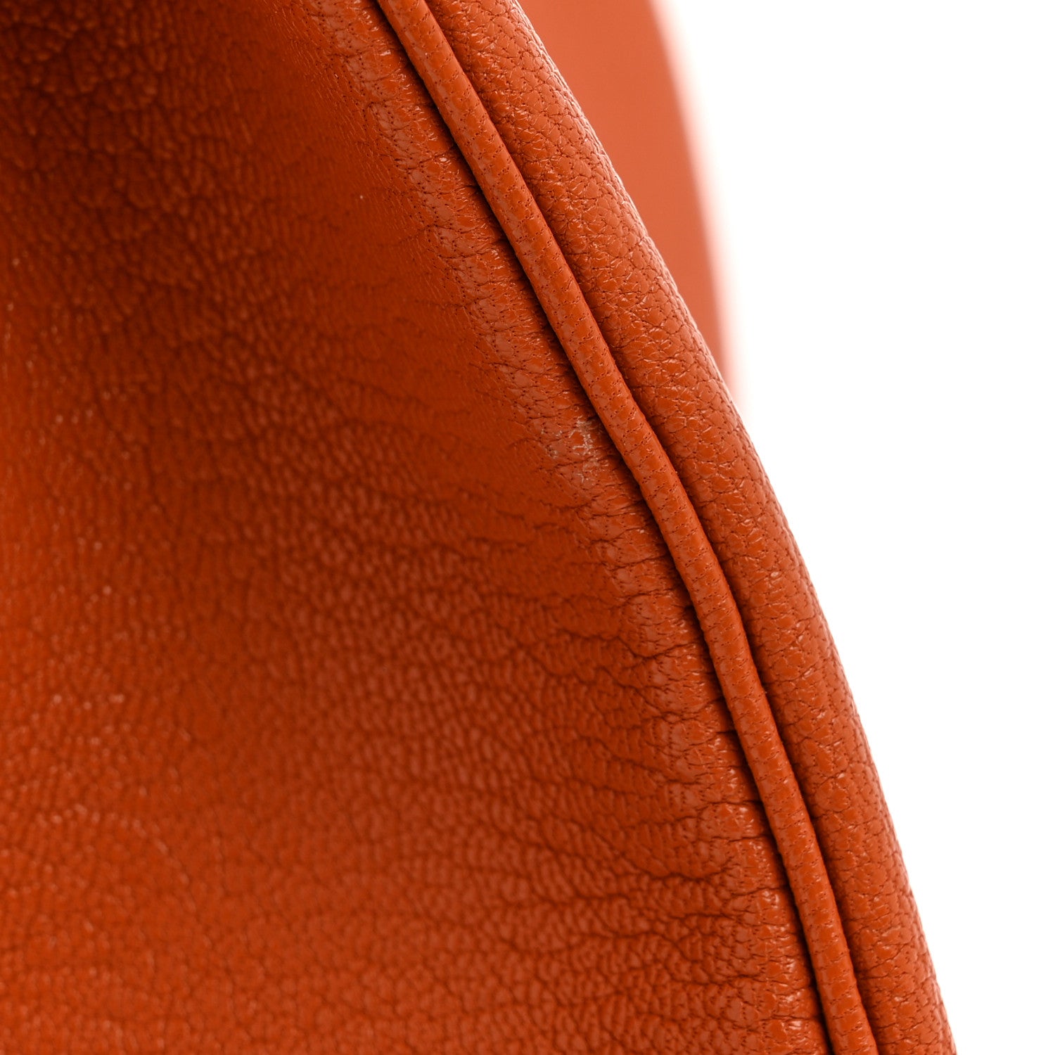 Hermes Chevre de Coromandel Birkin 35 Potiron 15 of 15