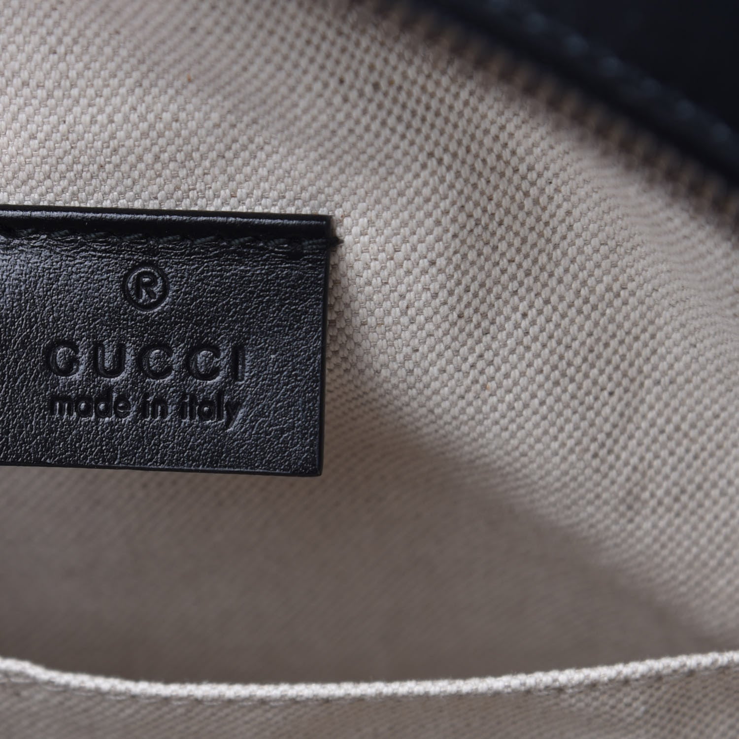 Gucci Calfskin LA Round Backpack Black Gold 5 of 9
