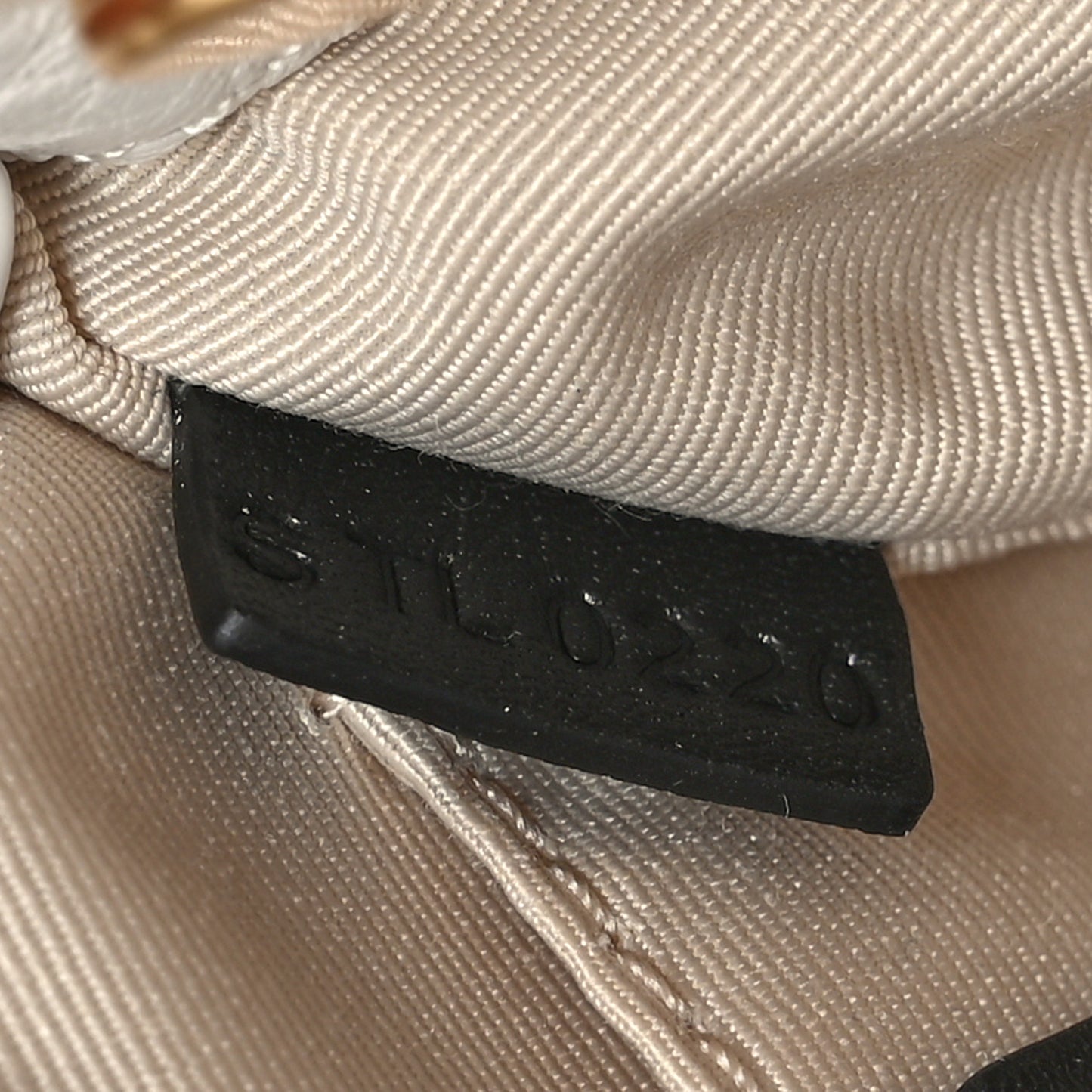 Calfskin The Mini Cushion Bag White