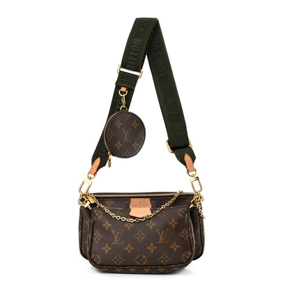 Louis Vuitton Monogram Multi Pochette Accessories Kaki 1 of 13