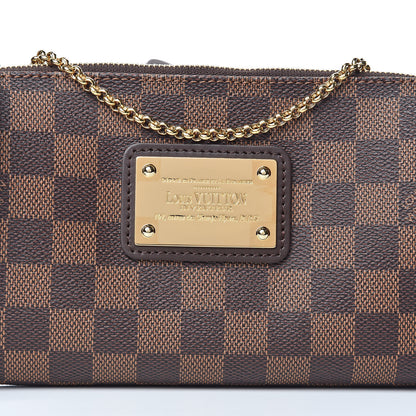 Louis Vuitton Damier Ebene Eva Clutch 10 of 10
