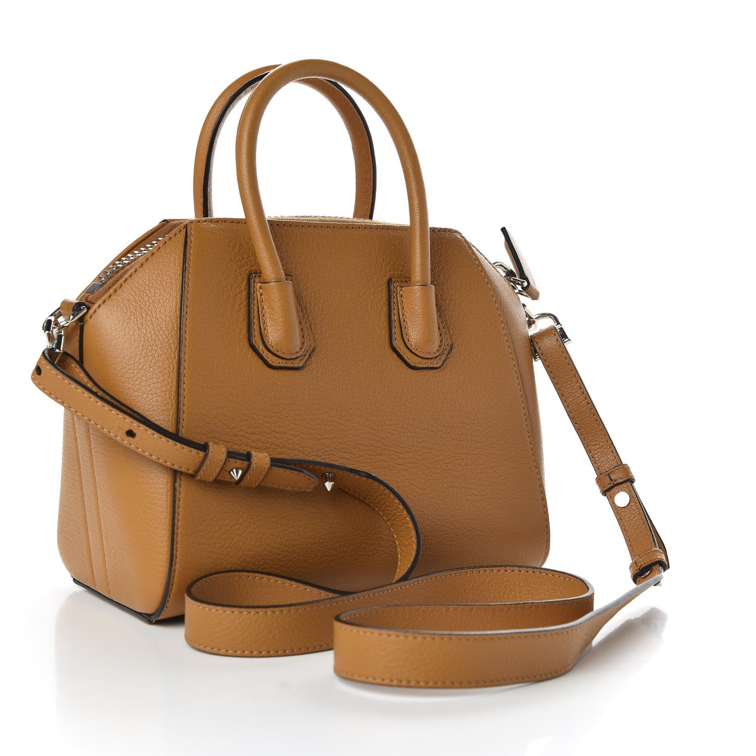 Givenchy Sugar Goatskin Mini Antigona Amber 3 of 9