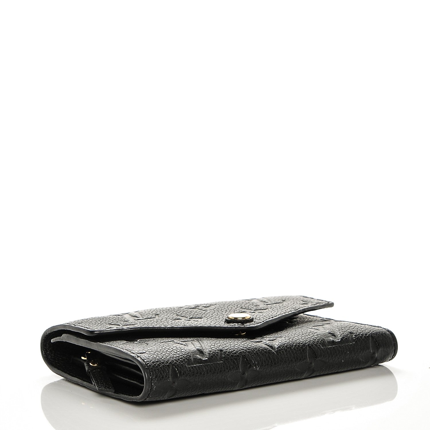 Louis Vuitton Empreinte Compact Curieuse Wallet Black 4 of 6