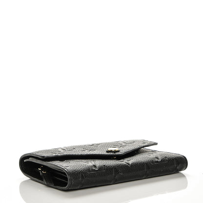 Louis Vuitton Empreinte Compact Curieuse Wallet Black 4 of 6