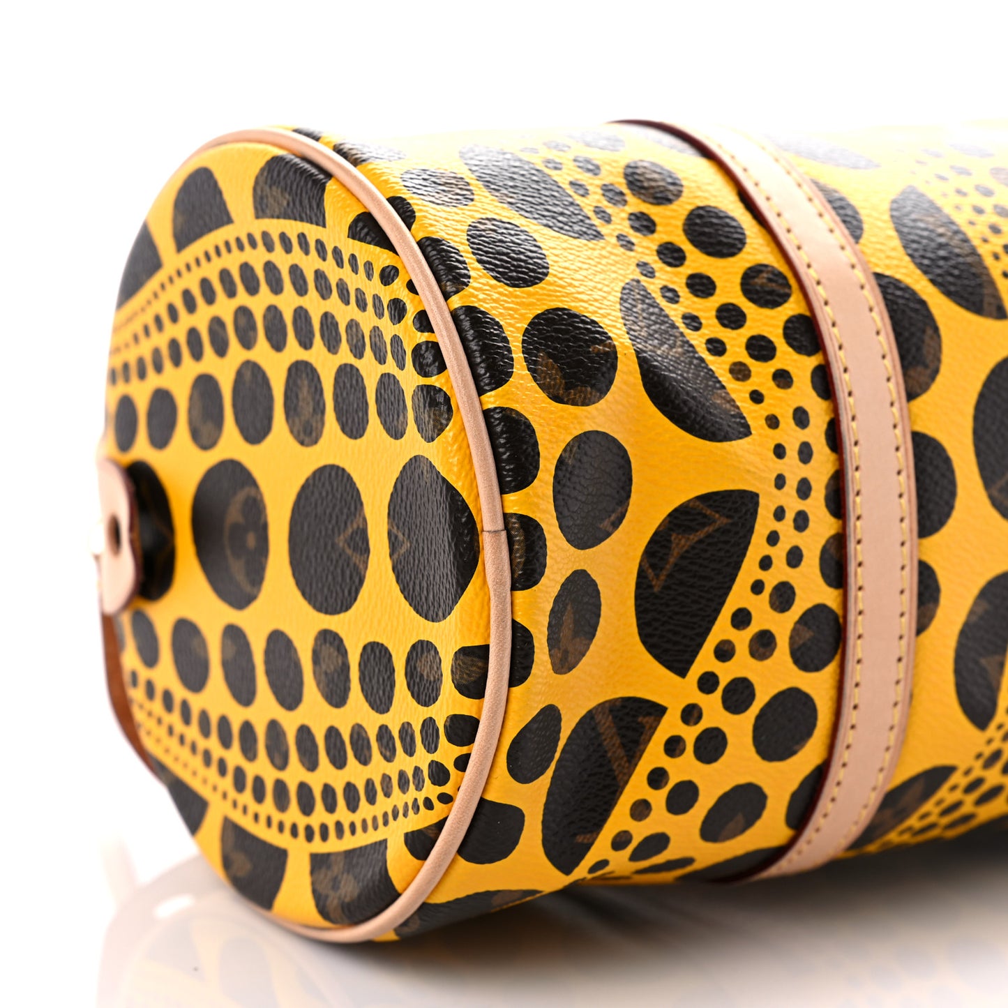 Monogram Kusama Pumpkin Dots Papillon 30 Yellow