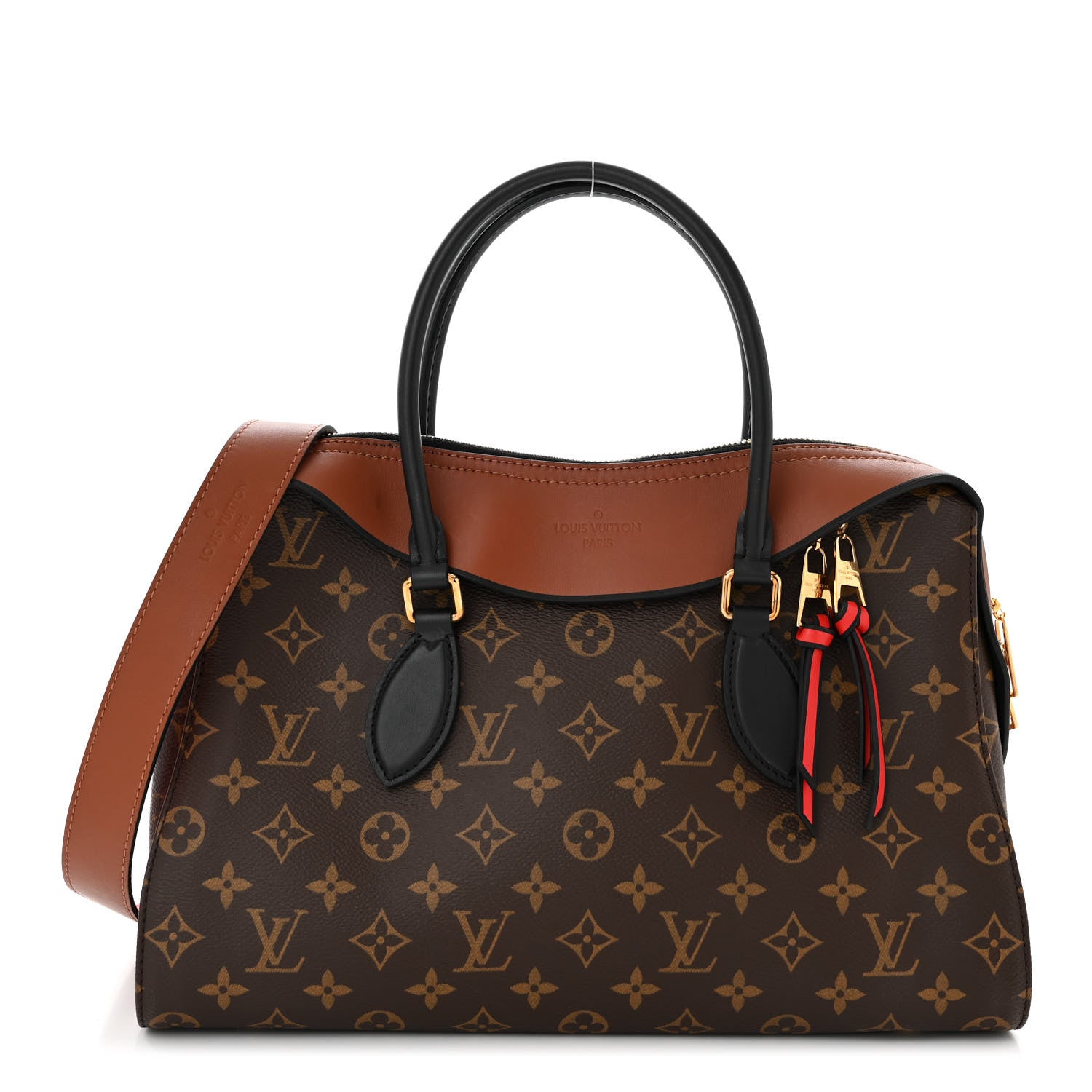 Louis Vuitton Monogram Tuileries Caramel Rouge 1 of 11