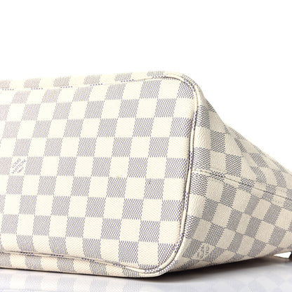 Louis Vuitton Damier Azur Neo Neverfull MM Rose Ballerine 14 of 20