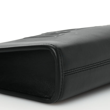 MCM Calfskin Aren Clutch Crossbody Black 9 of 11