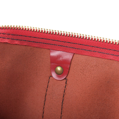 Louis Vuitton Epi Keepall 50 Castillan Red 8 of 9