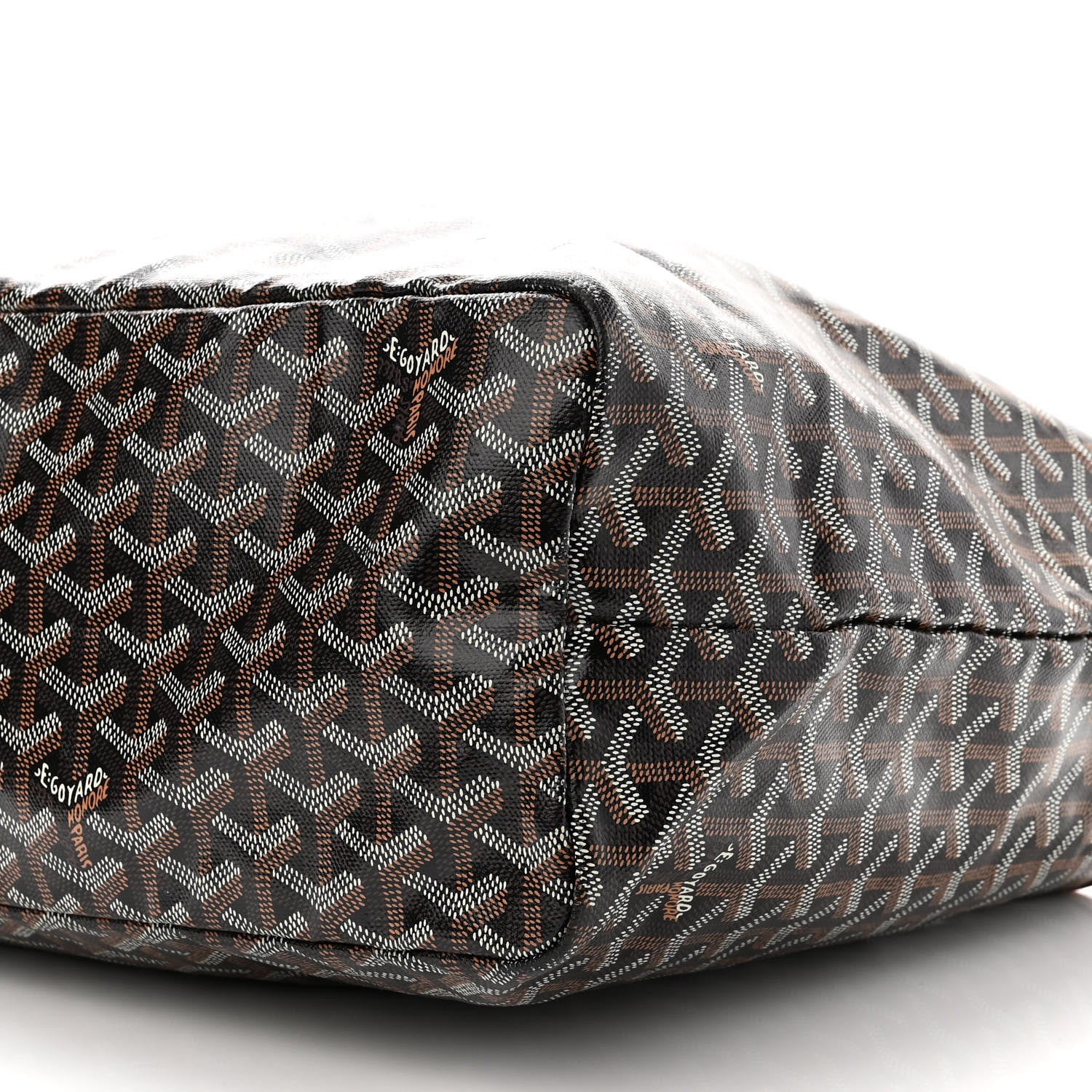 Goyard Goyardine Saint Louis PM Black Gold 10 of 10