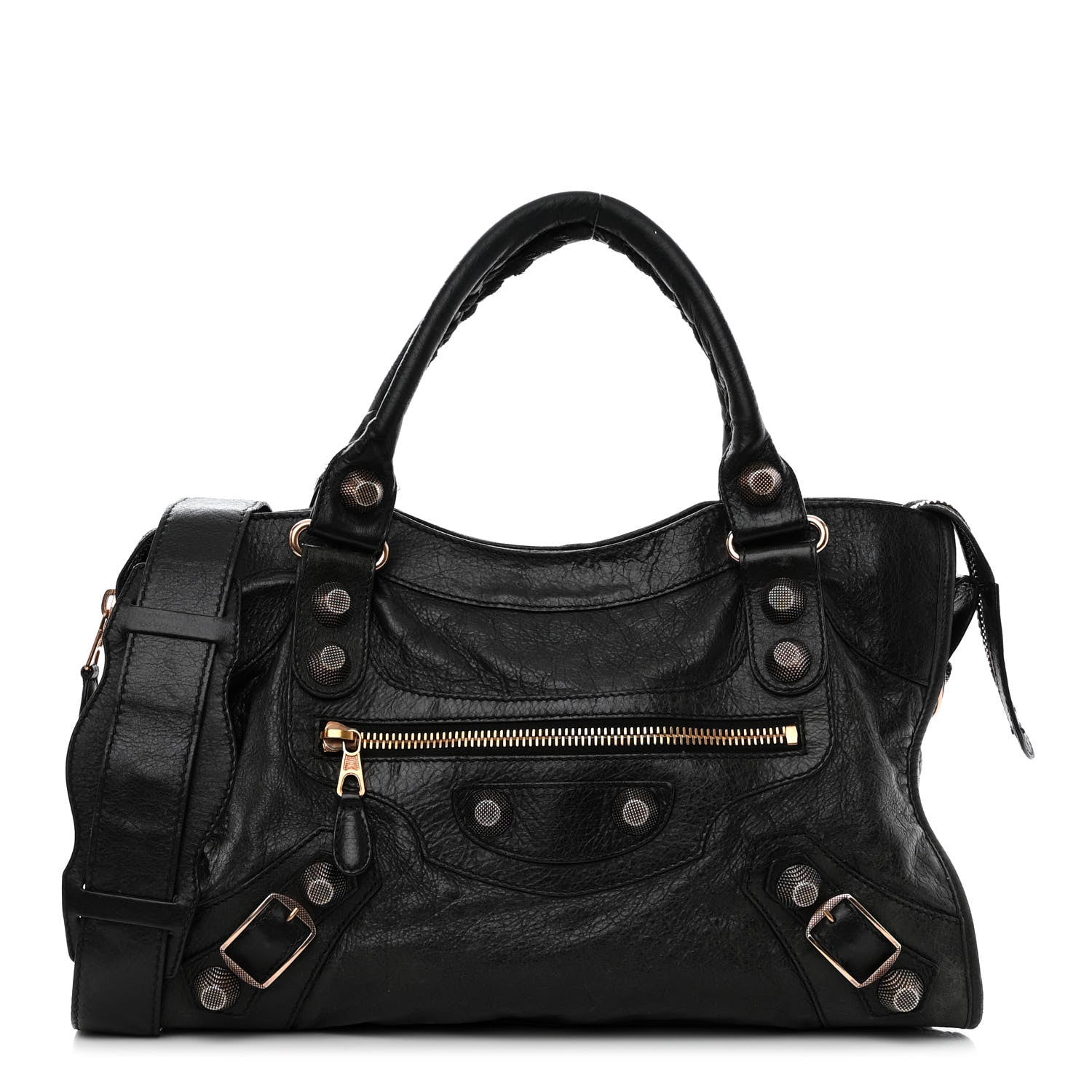 Balenciaga Agneau Giant 21 Rose Gold Hardware City Black 1 of 13
