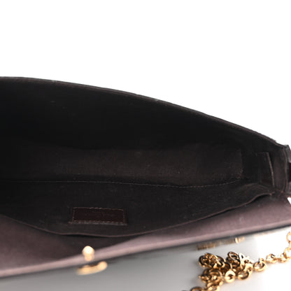 Louis Vuitton Vernis Pochette Felicie Chain Wallet Amarante 6 of 10