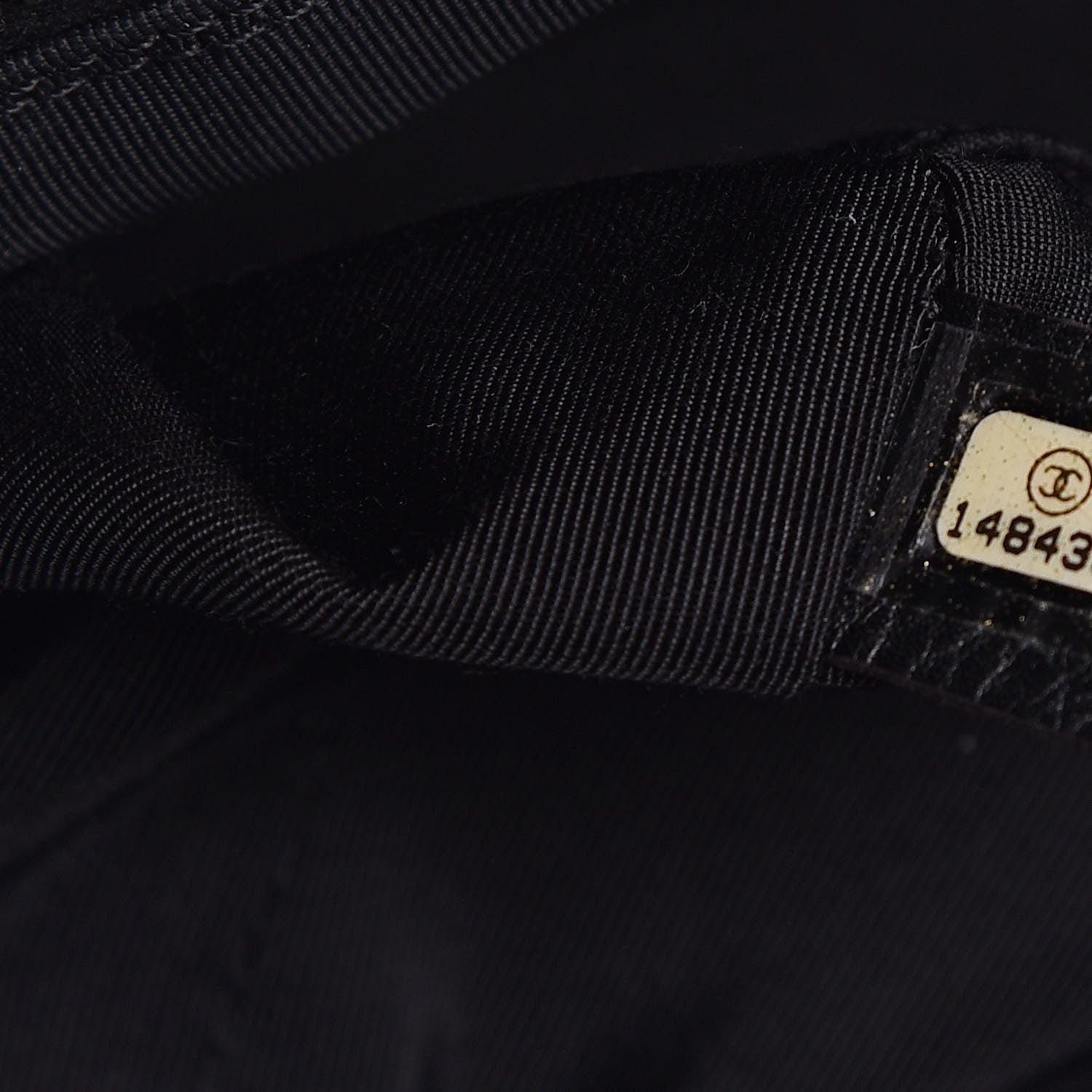 Chanel Calfskin Cerf Shopper Tote Black 7 of 11