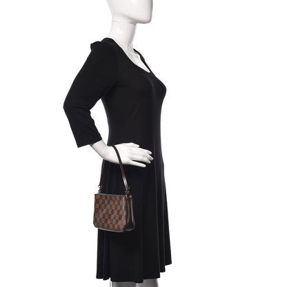 Louis Vuitton Damier Ebene Navona Pochette Accessories 2 of 10