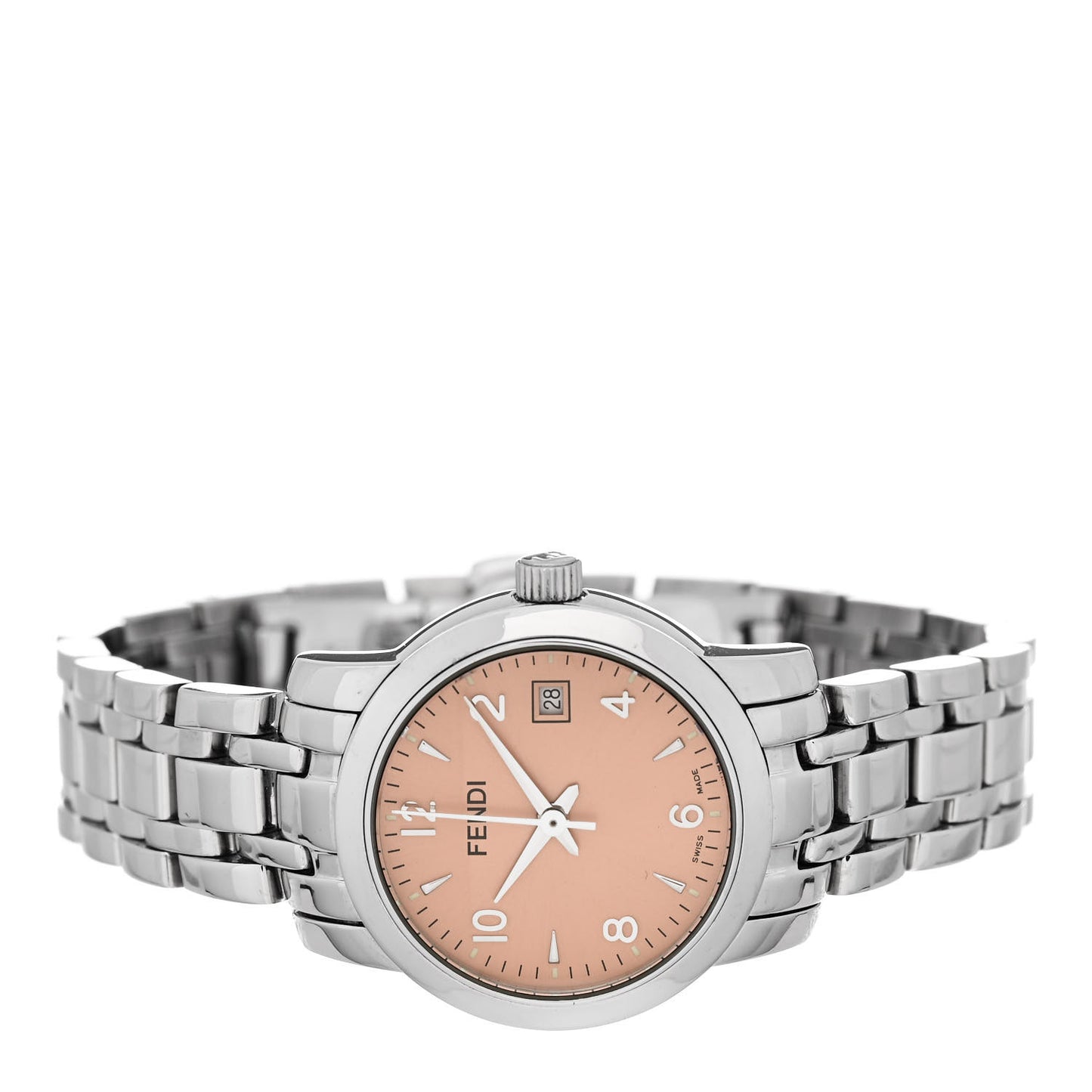 Stainless Steel 26mm 2100L Quartz Watch Pink