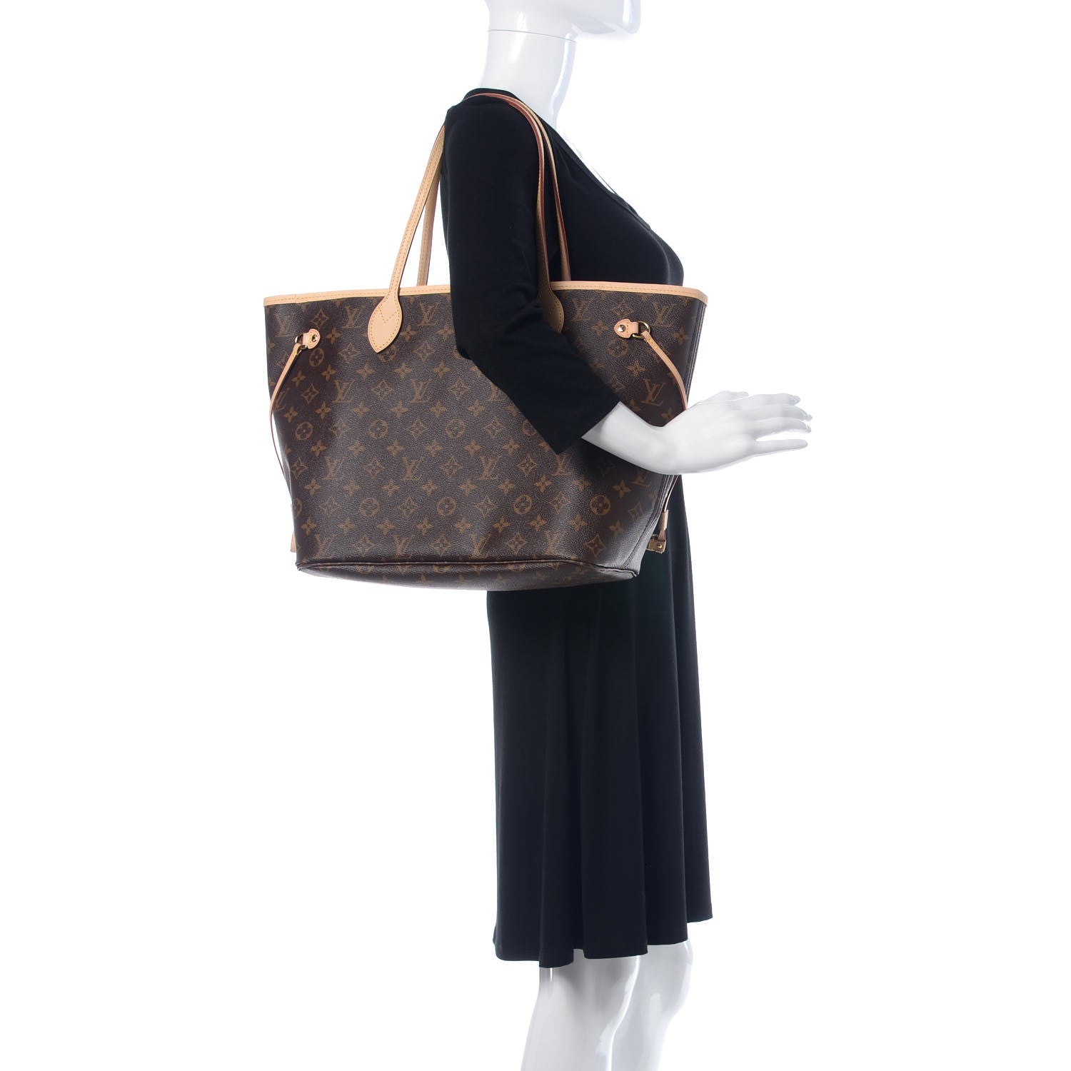 Louis Vuitton Monogram Neo Neverfull MM Cherry 2 of 10