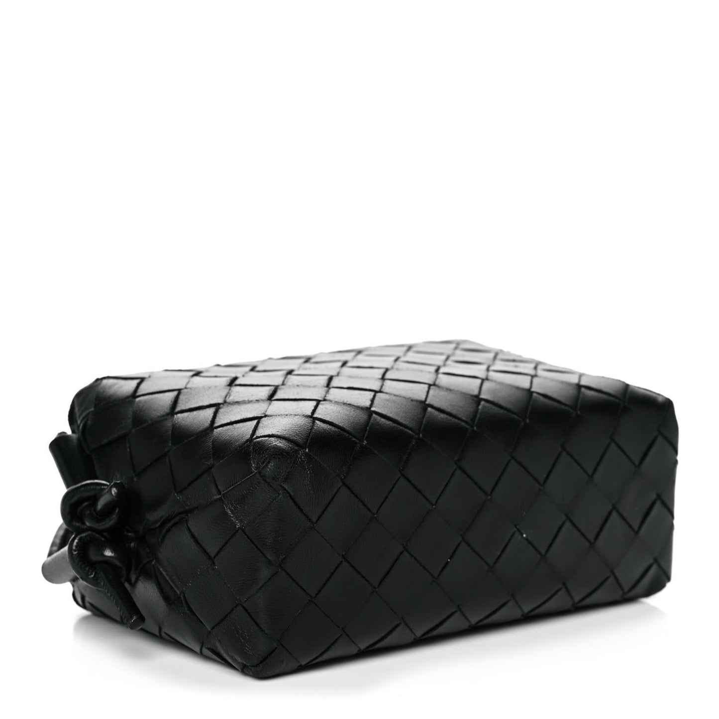 Nappa Intrecciato Mini Loop Camera Bag Black