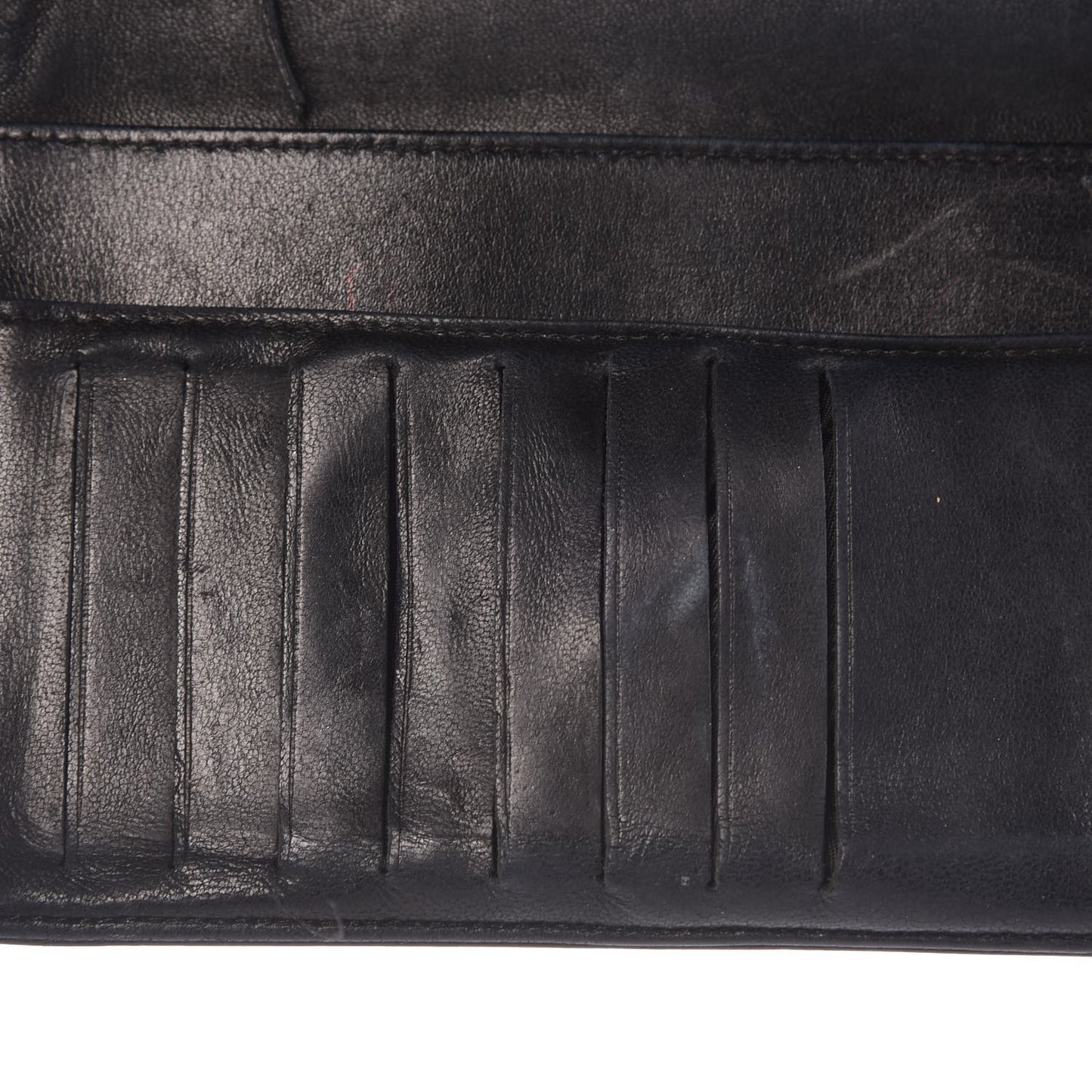 Caviar Timeless CC Yen Wallet Black