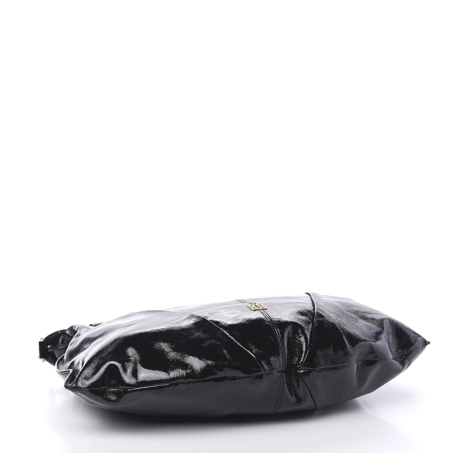 Givenchy Crinkled Patent Hobo Black 3 of 9