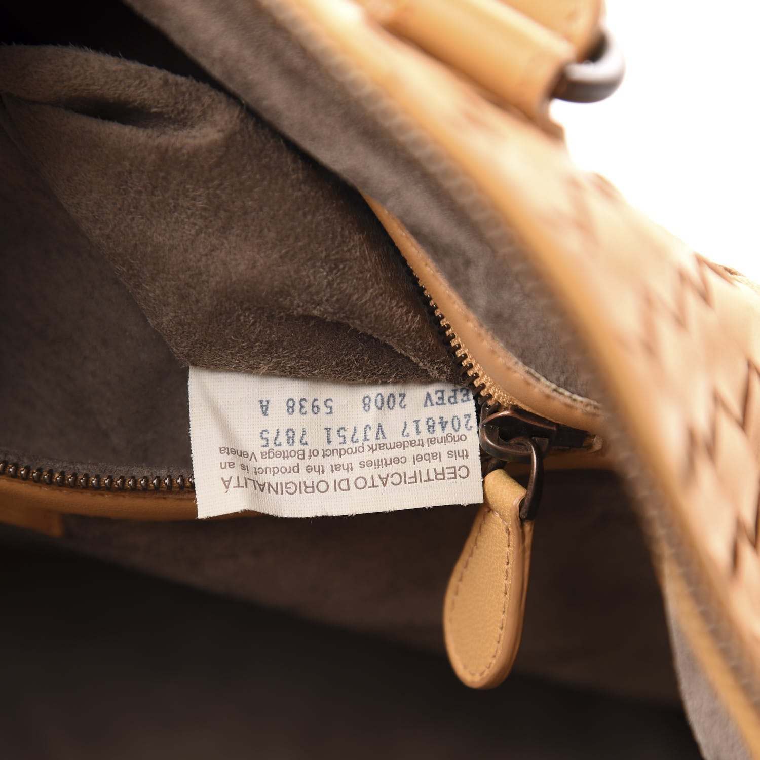 Bottega Veneta Nappa Intrecciato Medium Convertible Tote Camel 10 of 12