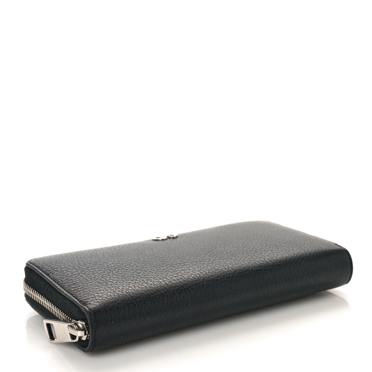 Gucci Pebbled Calfskin Dorian Zip Around Wallet Black 4 of 8