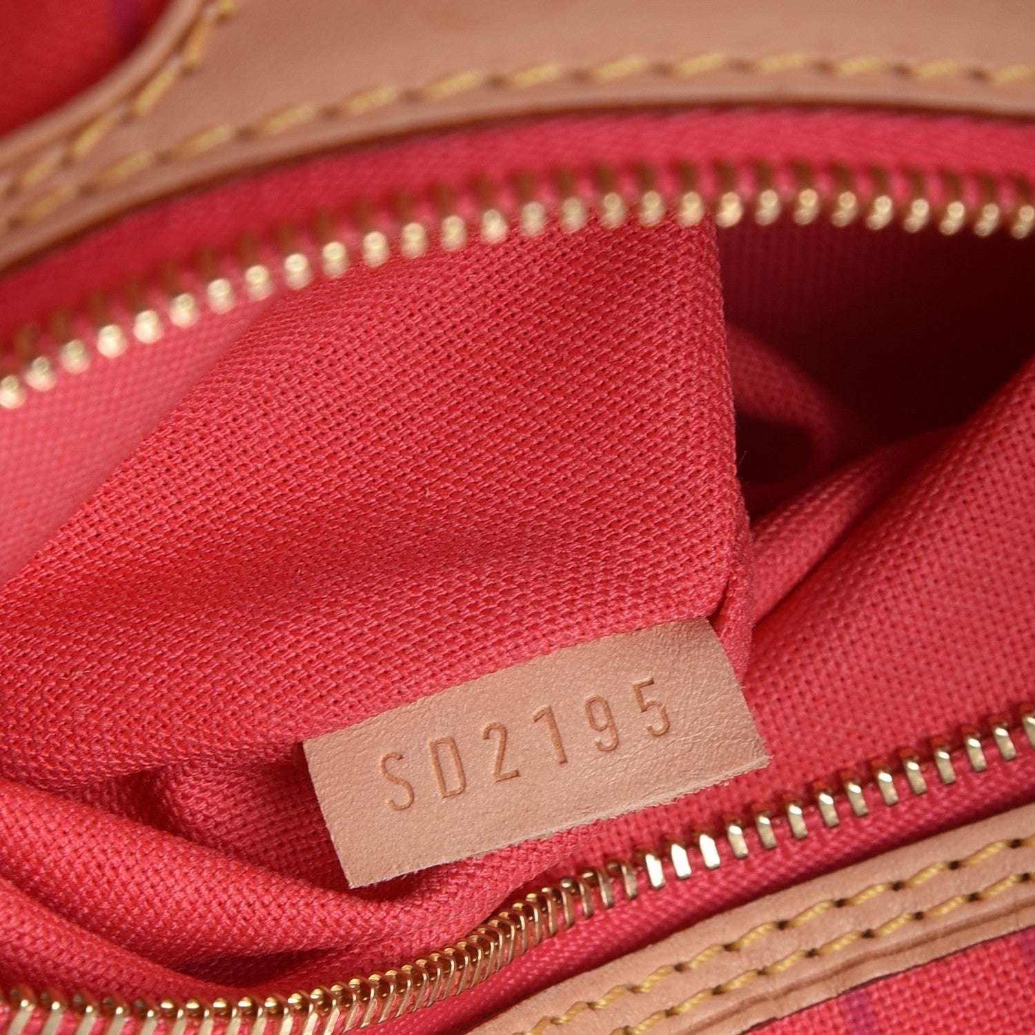 Louis Vuitton Damier Azur Delightful MM Pink 8 of 10