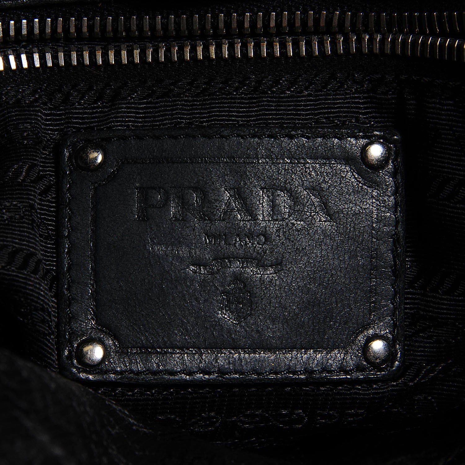 Prada Nappa Fringe Hobo Nero Black 7 of 9