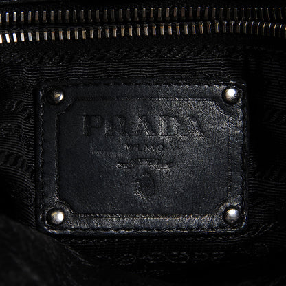 Prada Nappa Fringe Hobo Nero Black 7 of 9