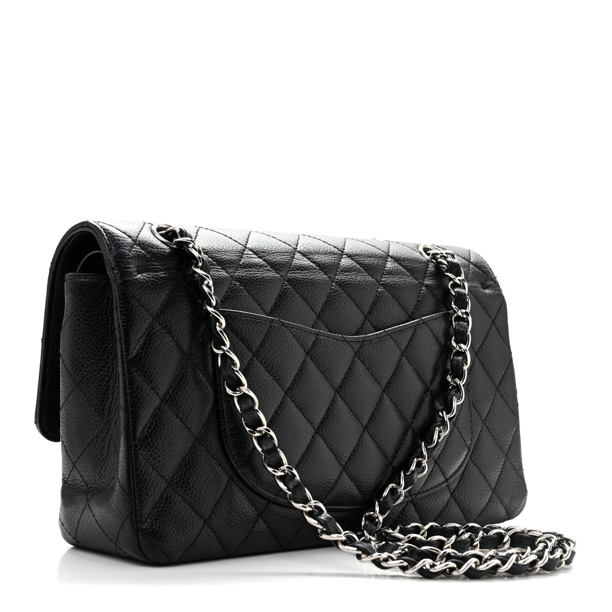 Chanel Caviar Quilted Medium Double Flap Black 5 of 25