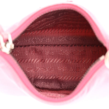 Prada Tessuto Nylon Saffiano Mini Re-Edition 2000 Shoulder Bag Begonia 5 of 12