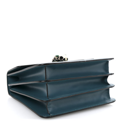 Bulgari Calfskin Serpenti Forever Top Handle Emerald Green 5 of 11