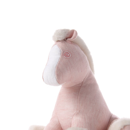 Hermes Linen Baby Hermy Plush Toy Rose Lilas 8 of 11