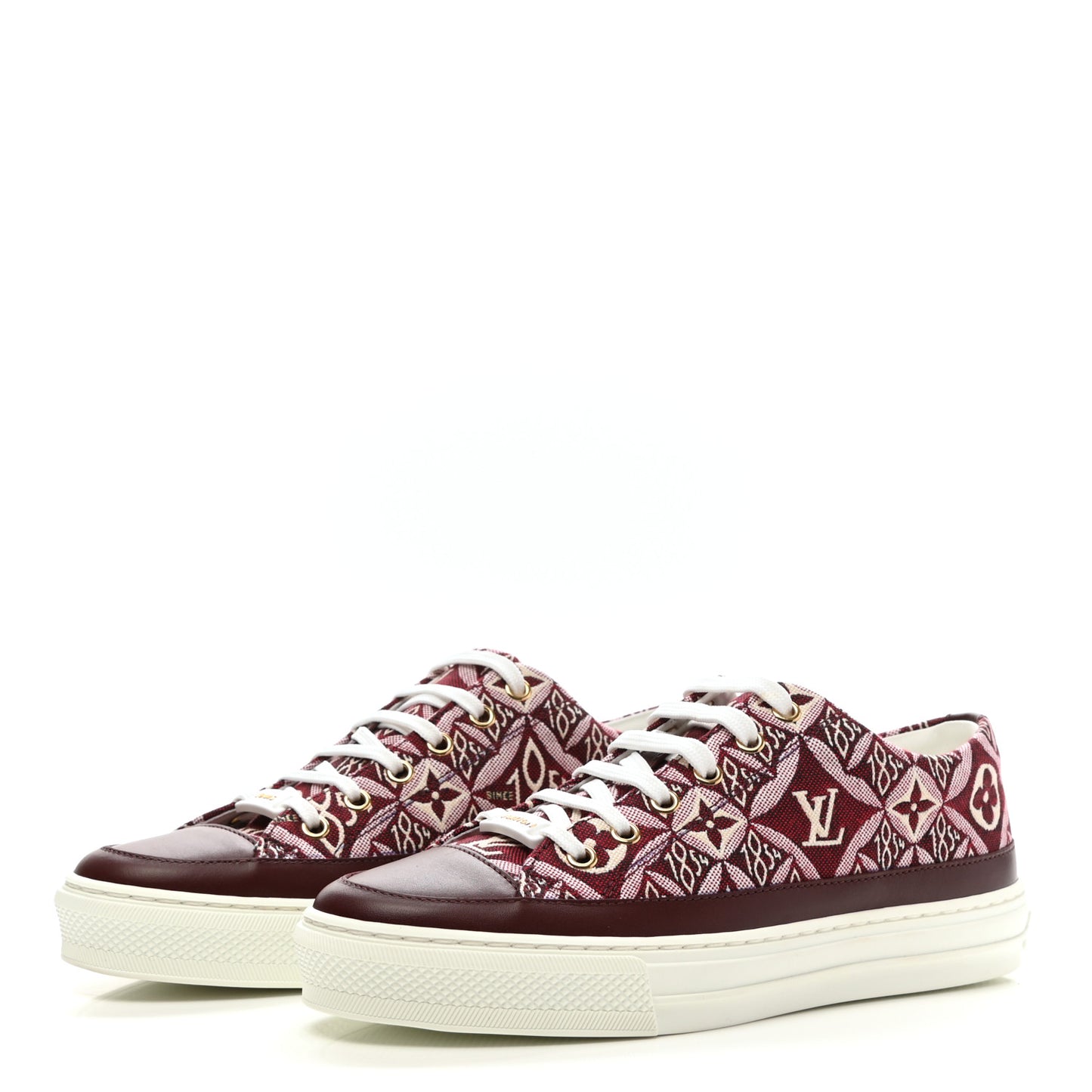 Jacquard Since 1854 Stellar Sneakers 37.5 Bordeaux