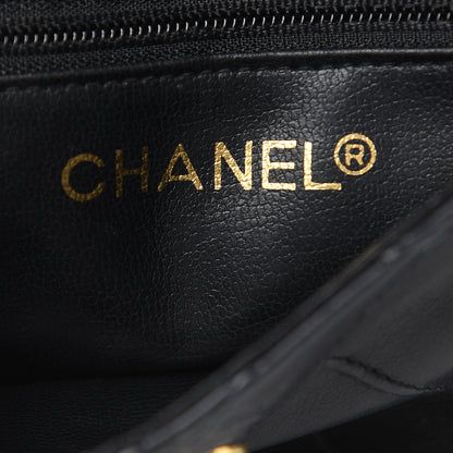 Chanel Lambskin Quilted Flap Waist Belt Bag Black 6 of 15