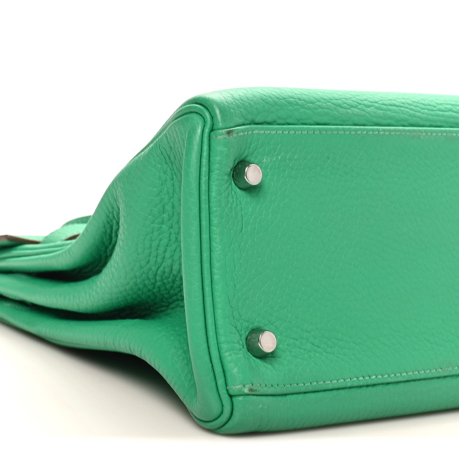 Hermes Taurillon Clemence Kelly Retourne 32 Menthe 9 of 10