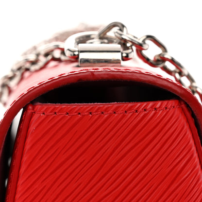 Louis Vuitton Epi Twist Shoulder Bag MM Coquelicot 11 of 11