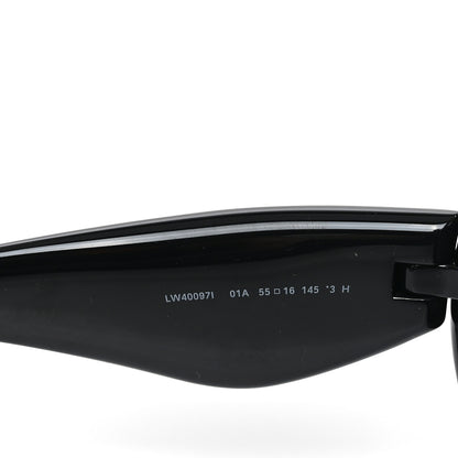 Loewe Acetate Inflated Cat-Eye Sunglasses LW40097I Black 6 of 7