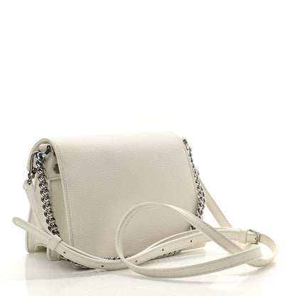 MCM Calfskin Park Avenue Mini Patricia Crossbody Bag White 3 of 11