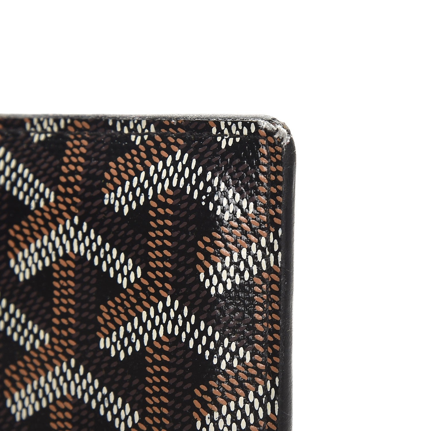 Goyard Goyardine Saint Sulpice Card Holder Black 7 of 8