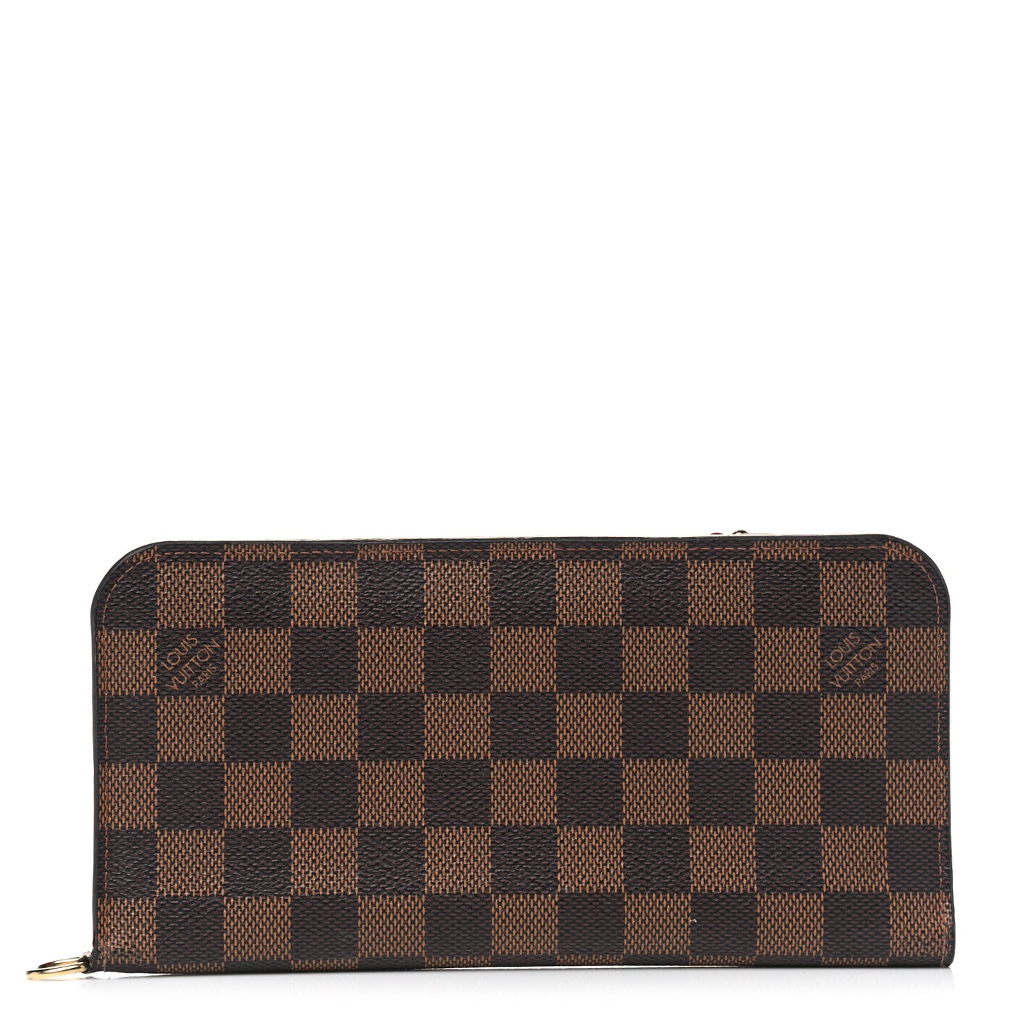 Damier Ebene Insolite Wallet Red